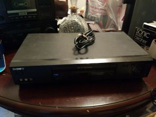 Sony Vcr Vhs Player / Recorder Slv - N77 - And.  No Remote.
