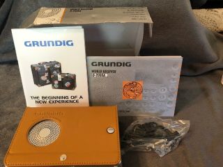 Vintage Grundig World Receiver G - 2000a Short Wave Radio By Porsche 100
