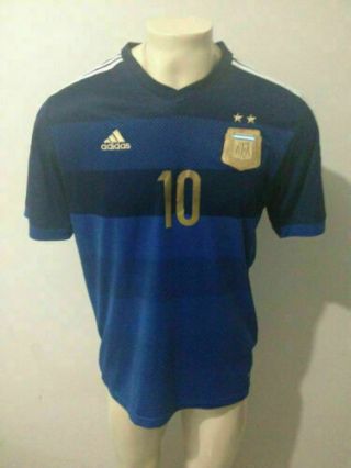 Jersey Argentina Adidas World Cup 2014 10 Messi - With Tags