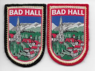 Bad Hall Steyr - Land Austria Österreich Woven Felt Travel Souvenir Patch Church