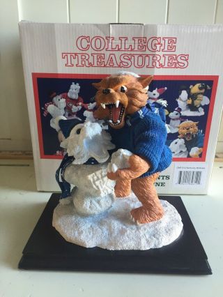 Mascot & Snowman Figurine Kentucky Wildcats Slavic Treasures