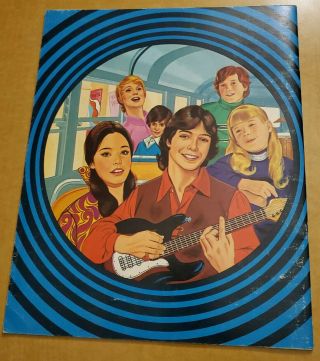 Vintage The Partridge Family Authorized Edition Paper Doll Book Uncut 2