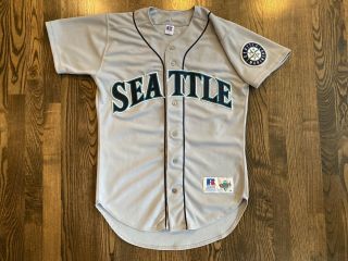 Russell Authentic Ken Griffey Jr 24 Seattle Mariners Jersey Size 40 Medium M