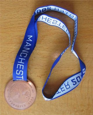 Bronze Winner ' s Medal World Short Course Swimming Championships 2008 Manchester 2