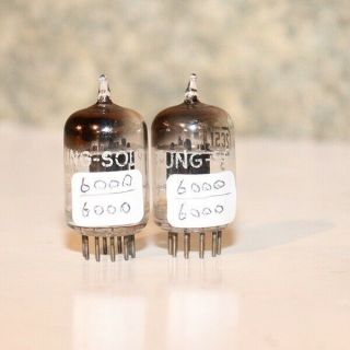 Tung - Sol Jtl - 2c51 396a Tube - Square Getter - Balanced Pair Strong 6000/6000