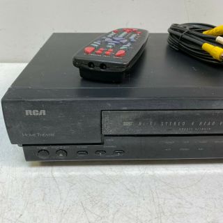 RCA VR706HF VCR Video Cassette Recorder 4 Head HiFi Stereo VHS Player W/ Remote 2
