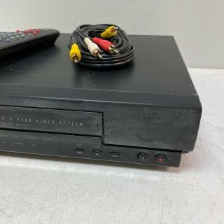 RCA VR706HF VCR Video Cassette Recorder 4 Head HiFi Stereo VHS Player W/ Remote 3