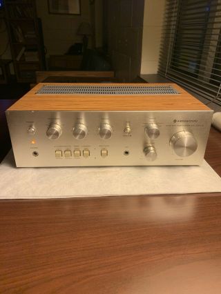 Vintage Kenwood Ka - 1400g Stereo Integrated Amplifier Read Repair Parts