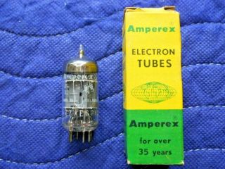Amperex Bugle Boy 12ax7 Made In Holland 1964 Tests Strong In Ob Nos?