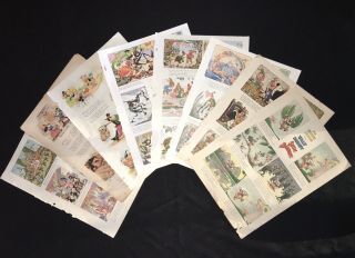 Vintage Walt Disney’s Silly Symphony 1930’s Cartoon Pages,  Good Housekeeping