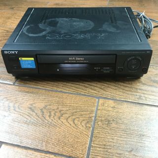 Sony Slv - 678hf Video Cassette Recorder Vhs Vcr 4 Head Hifi Stereo