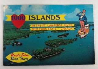 Uncle Sam Boat Tours 1000 Islands St.  Lawrence River 1975