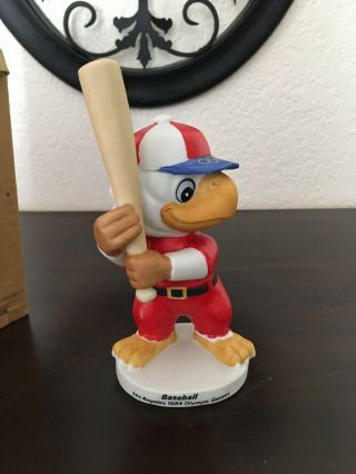 1984 Olympic Sam The Eagle Baseball Ceramic Figurine