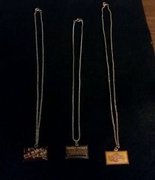3 Vintage Fun Necklaces - 2 Reefer Rollers & 1 E - Z Wider