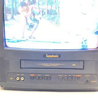 Symphonic WF0213C TV / VCR Combo Player 13 