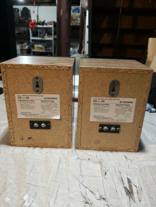 Pioneer CS - X5 Speakers (Pair) 3
