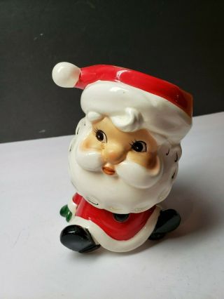 Vintage Parma Santa Claus Christmas Head Vase A190