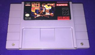 (g126) Collectible Vintage Nintendo Snes Chester Cheetah Wild - Wild Quest