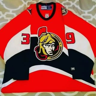 2005 - 06 Adult Xl Ccm Dominik Hasek Ottawa Senators Red Nhl Hockey Jersey