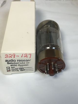 Svetlana Electron Devices Vacuum Tube 6550c 9738 Made In Russia