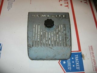 Vintage Homelite Chainsaw Model C - 51 Air Filter Cover