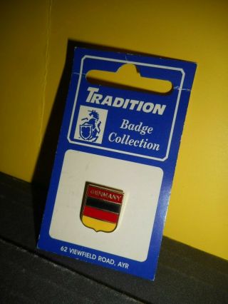 Germany German Flag Pin Badge Tie Tack Lapel Pin,
