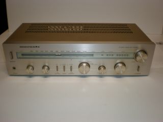Vintage Marantz Japan Sr220 Stereo Receiver 18wpc - Phono Am/fm Tape Cd Vid