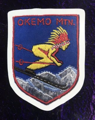 Okemo Vt Sticker / Decal From Image Of Vintage Ski Patch