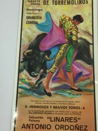 Vintage Postcard Plaza De Toros Bullfight 26256 Corrida Oversized