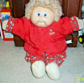 Vintage 1978 1982 Girl 16 " Cabbage Patch Doll Coleco