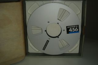 Three 1 Inx10.  5in Empty Metal Take Up Reels,  Ampex Vgc In Boxes.  / Only 3 Left
