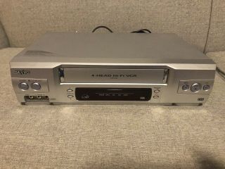 Sanyo Vwm - 800 4 - Head Hi - Fi Stereo Vhs Vcr Player/recorder Fully - Remote