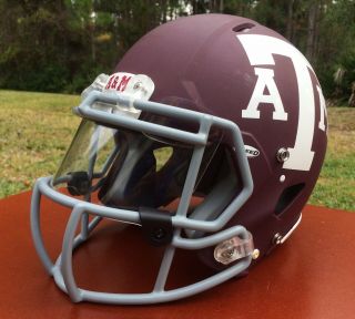 Texas A&m Aggies Full Size Riddell Speed Football Helmet -