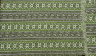 Full Opened Vintage Feedsack Fabric 43 X 36 Green