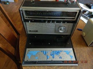 /vintage Sony Crf - 5100 Earth - Orbiter Multi Wave Radio Multi Band Receiver