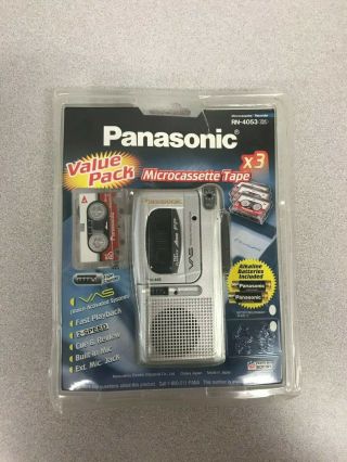 Panasonic Rn - 4053 Microcassette Handheld Recorder Vintage