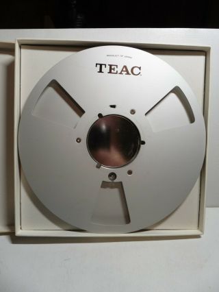 TEAC EMPTY REEL - RE - 1002 AND BOX - 3