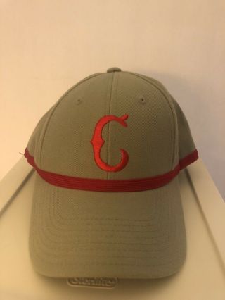 Cincinnati Reds Mlb Baseball Hat Authentic Era Fitted Size 7 1/8 Gray Cap