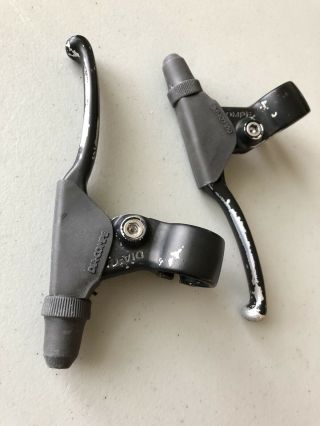 Vintage Old School Dia Compe 183 Brake Levers Set With Hoods Mountain Bmx 22.  2