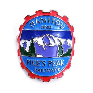 Hiking Stick Collectible Medallion Manitou & Pike 