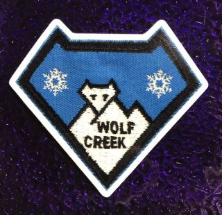 Wolf Creek Colorado Ski Resort Sticker Made From Image Of Vintage Ski Patch