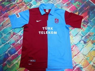 F31 Trabzonspor Home Shirt Vintage Football Shirt Jersey Large