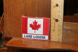 Vintage Lake Louise Canada Embroidered Patch
