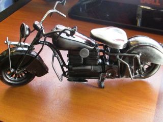 Classic Hand Craft Metal Art Sculpture Motorcycle