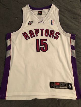 Aithentic Nike Toronto Raptors Vince Carter Jersey All Star Edition Size 48