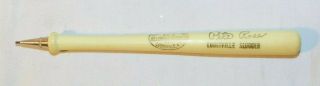 Vintage Pete Rose Louisville Slugger Plastic Baseball Bat Mechanical Pencil
