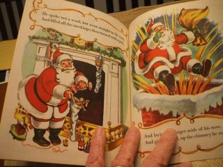 vintage 1949 first edition - Little Golden Book: The Night Before Christmas 2