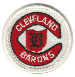 1976 - 78 Cleveland Barons Nhl Hockey Vintage 2 " Round Defunct Team Patch