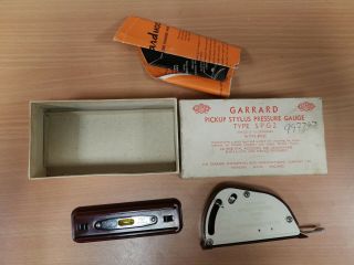 Vintage Garrard Pickup Stylus Pressure Gauge Type Spg2,  (hospice)