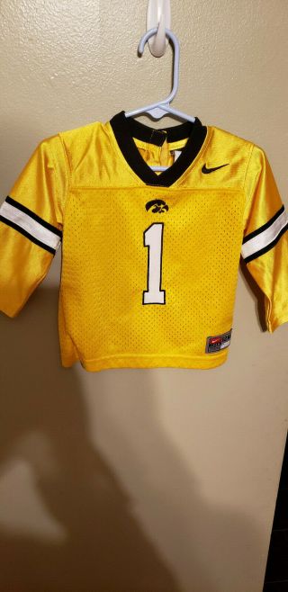 Iowa Hawkeyes Nike Football Jersey Size 12 Months Infant Toddler Youth